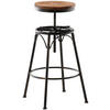 BARHOCKER Metall Bronze - Bronzefarben, Metall (42/70/42cm) - CLP