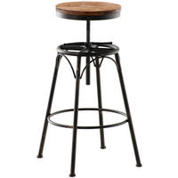 BARHOCKER Metall Bronze - Bronzefarben, Metall (42/70/42cm) - CLP