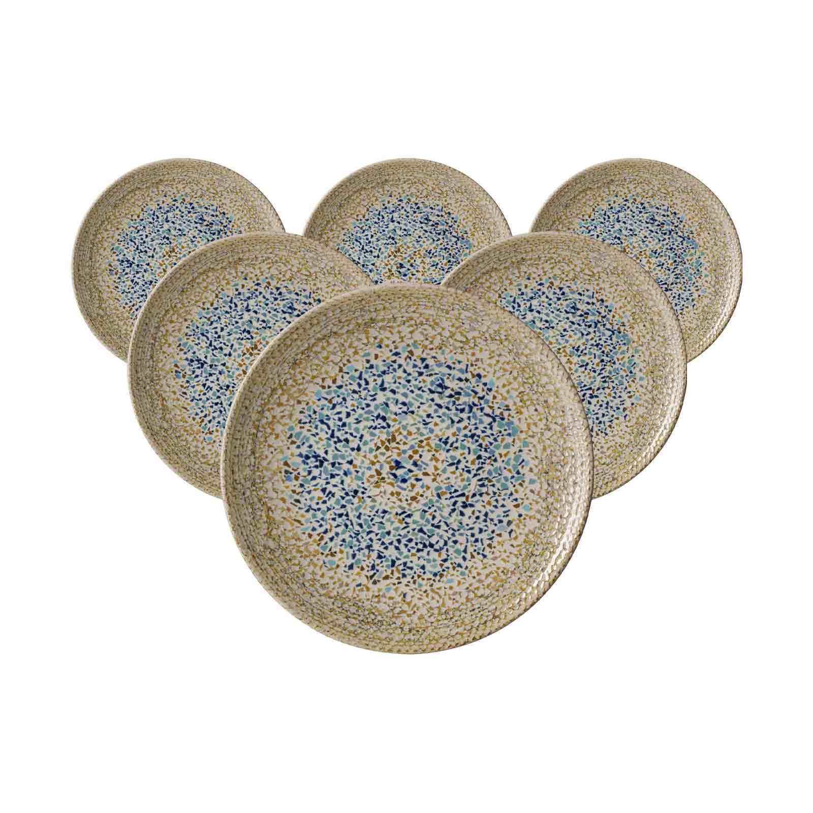 DESSERTTELLER Rimini beige ø 20,5 cm 6er Set - Beige, Keramik (20.5cm) - Ritzenhoff Breker