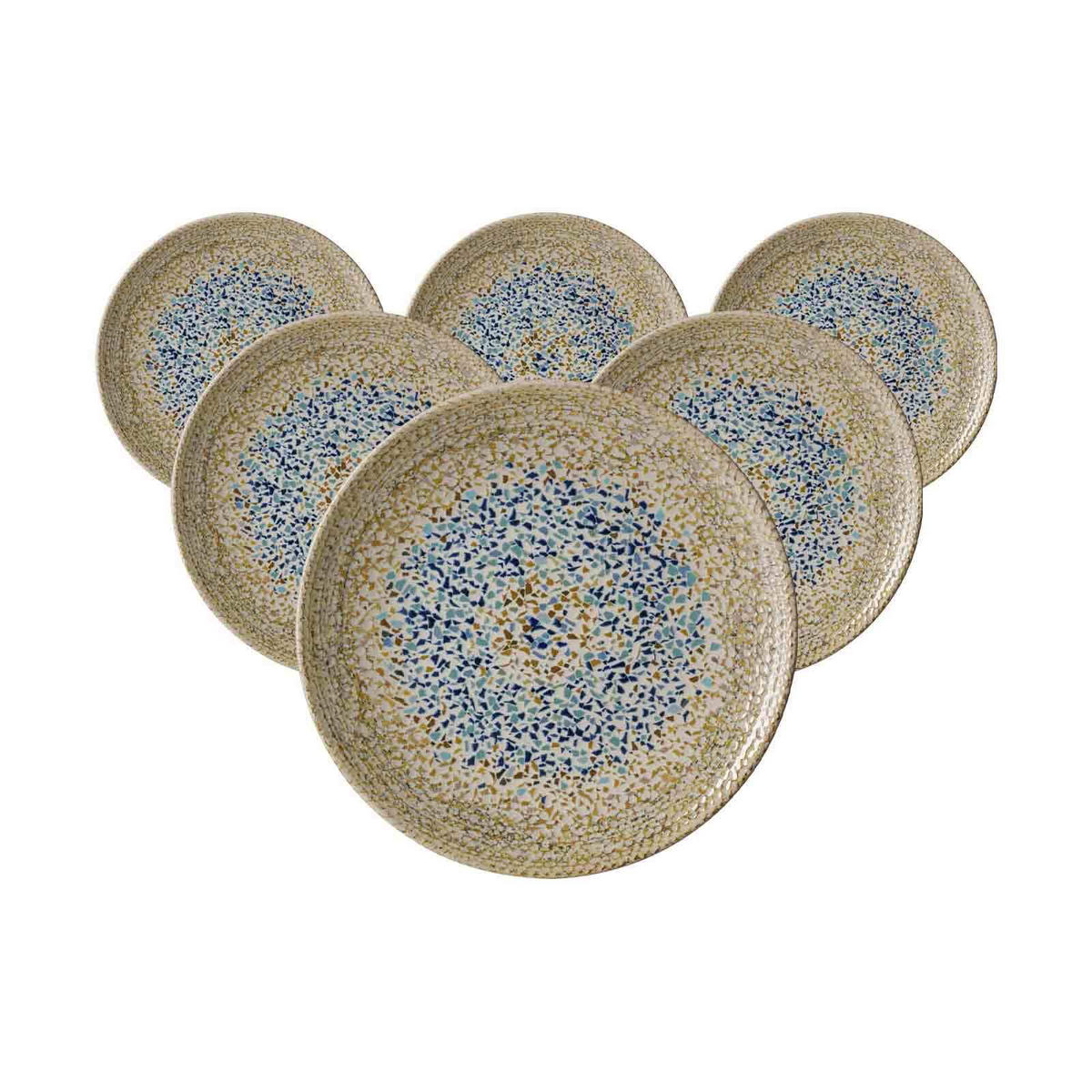 DESSERTTELLER Rimini beige ø 20,5 cm 6er Set - Beige, Keramik (20.5cm) - Ritzenhoff Breker