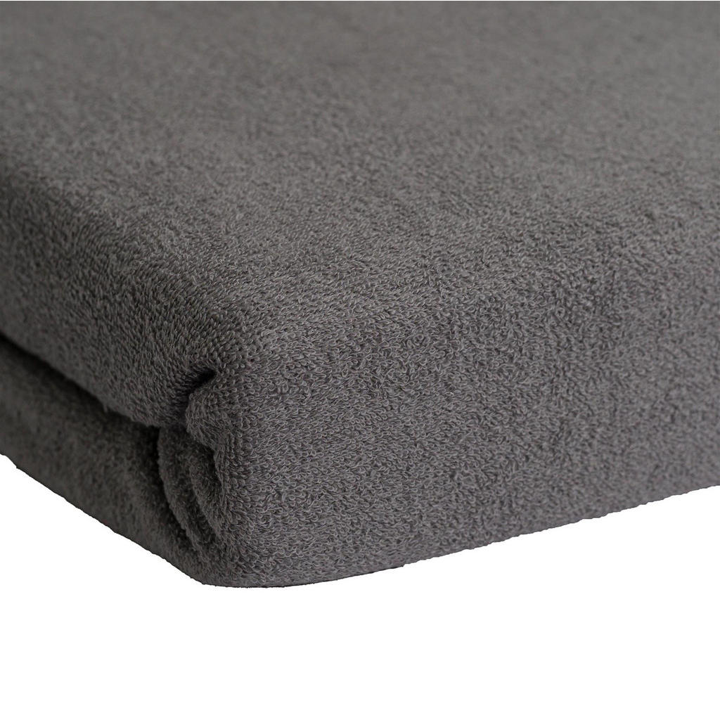 Thumbnail - Carpe Sonno Frottee-Spannbettlaken, Grau, Textil, Uni, Rechteckig, 90x200 cm, Oeko-Tex® Made IN Green, Oeko-Tex® Standar...