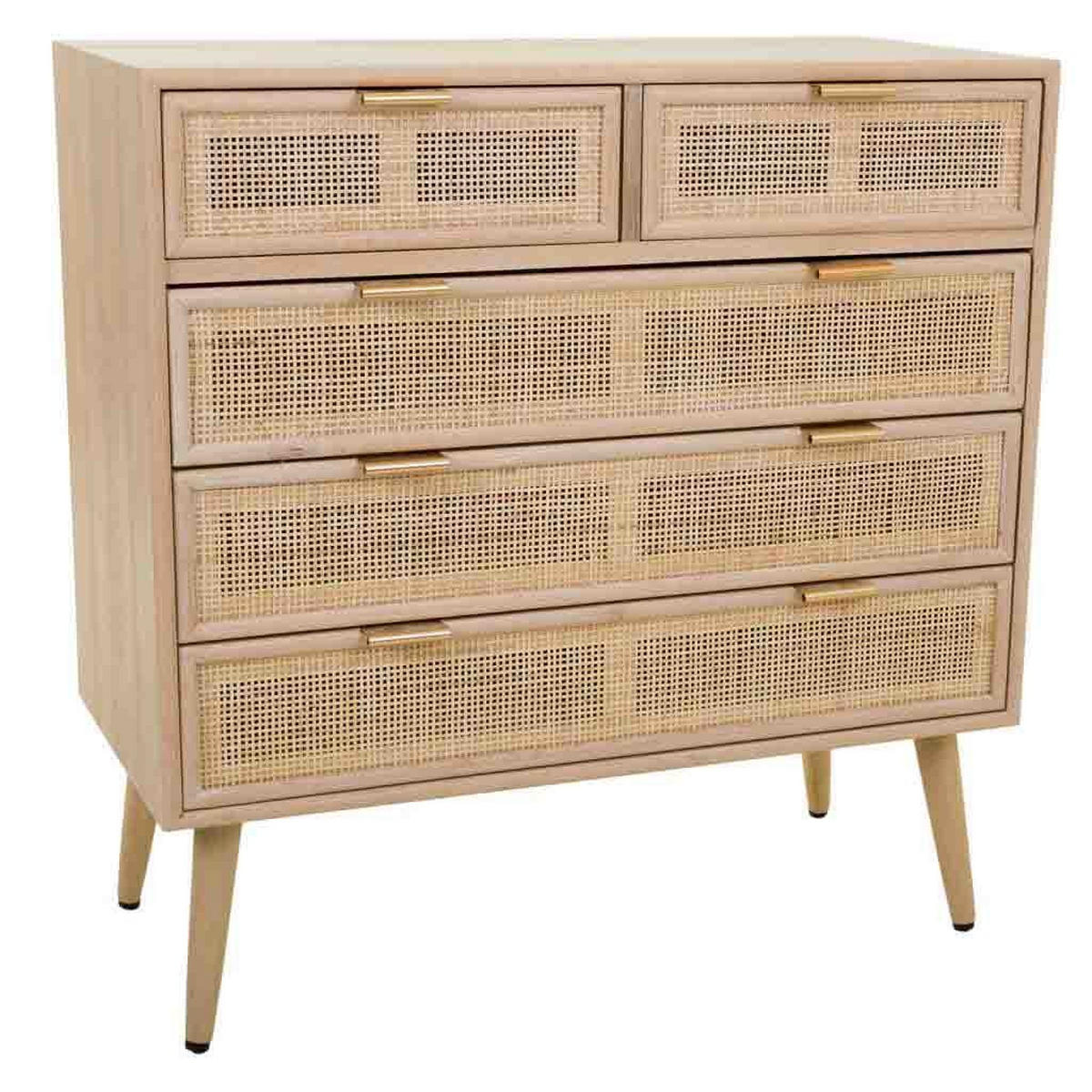 KOMMODE 80x40x81 cm - Braun, Holz (80/39.5/81cm) - Wanderlust