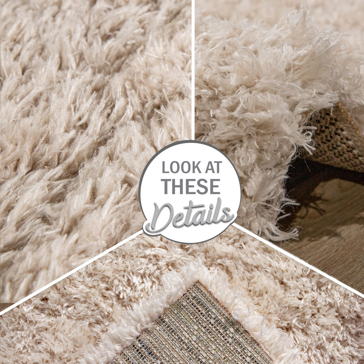 HOCHFLORTEPPICH 120/160 cm Milano 861 - Beige, Textil (120/160cm) - Paco Home
