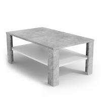 COUCHTISCH Beton 100 x 60 cm - Schieferfarben, Holzwerkstoff (60/100/42cm) - Vicco