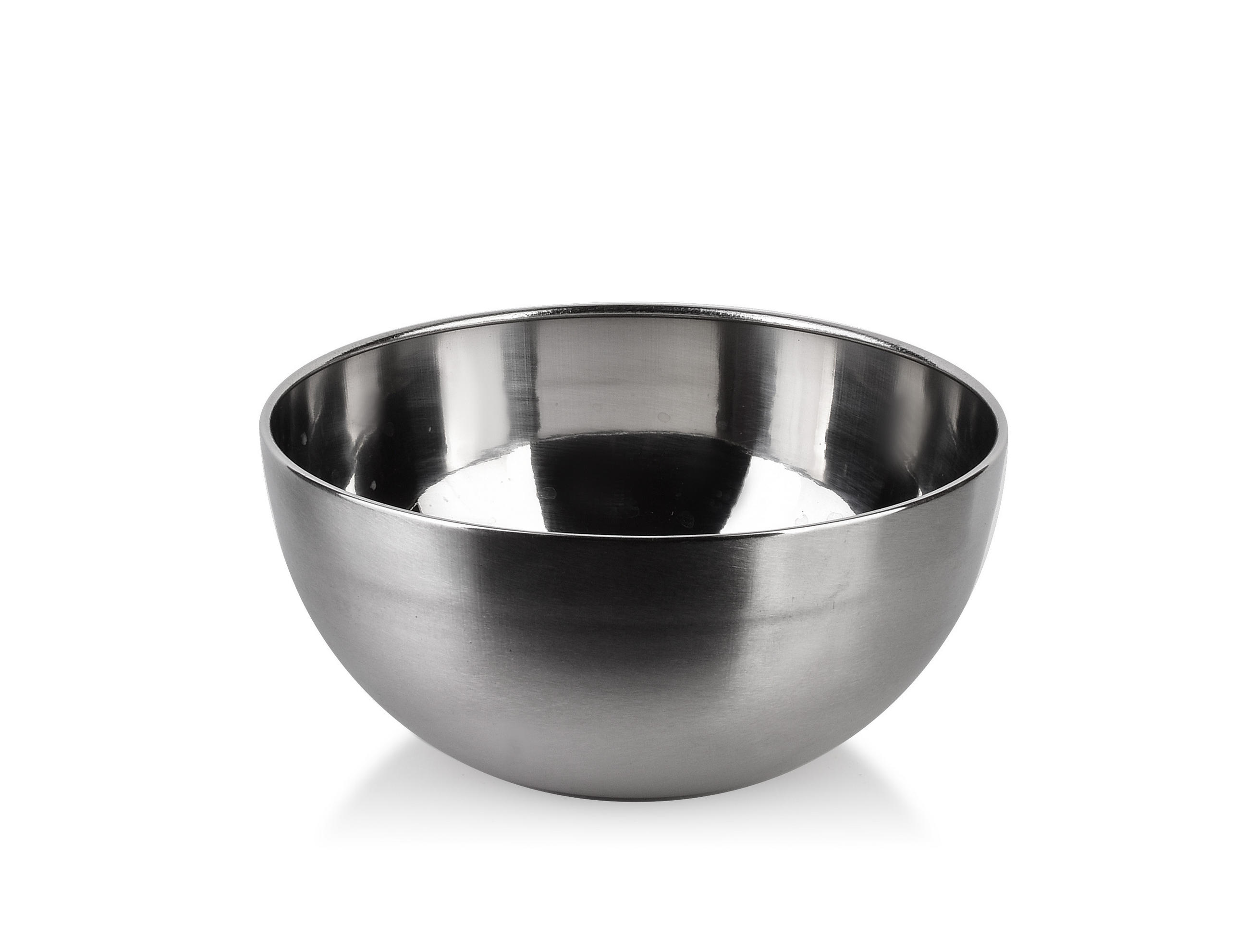 SCHÜSSEL Basic Kitchen Silber 17/17/8 cm Metall - Silberfarben, Metall (17cm) - Mondex