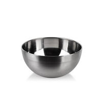 SCHÜSSEL Basic Kitchen Silber 17/17/8 cm Metall - Silberfarben, Metall (17cm) - Mondex