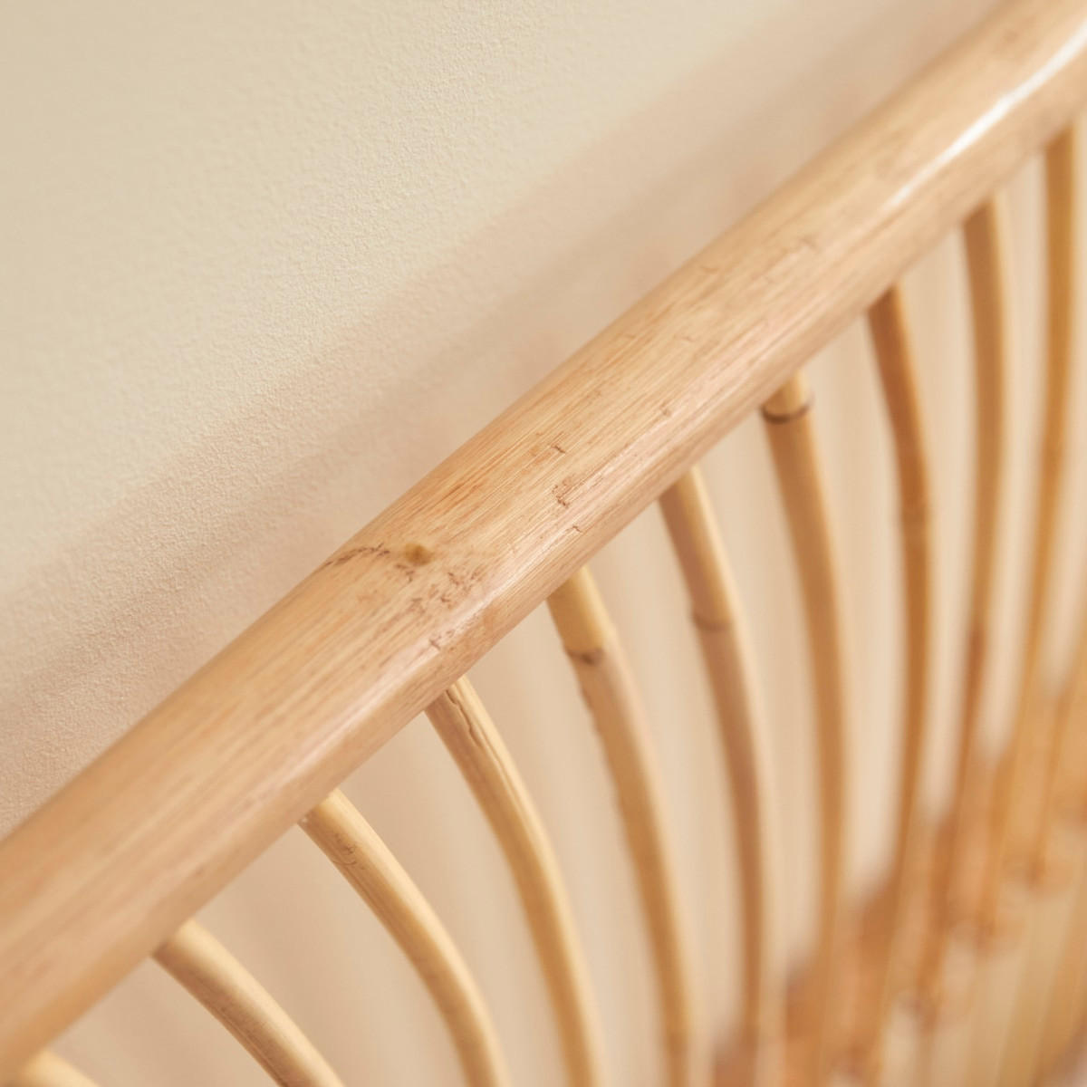 KOPFTEIL Colette Natur aus Rattan - Naturfarben, Naturmaterialien (200/110/3cm) - Tikamoon