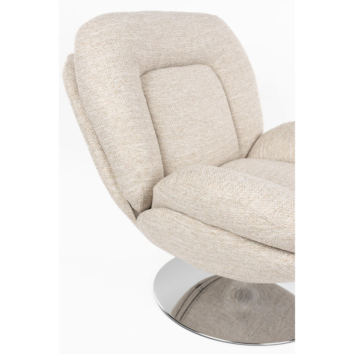 SESSEL Romy Taupe Grau - Taupe/Grau, Kunststoff (80/86/94cm) - Housecraft Living