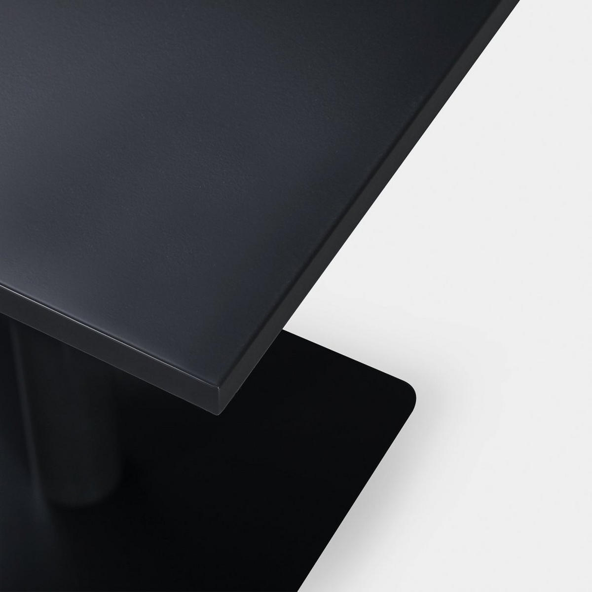 ESSTISCH Thule Grau 70 cm x 76 cm - Grau, Metall (70/70/76cm) - Klast Home