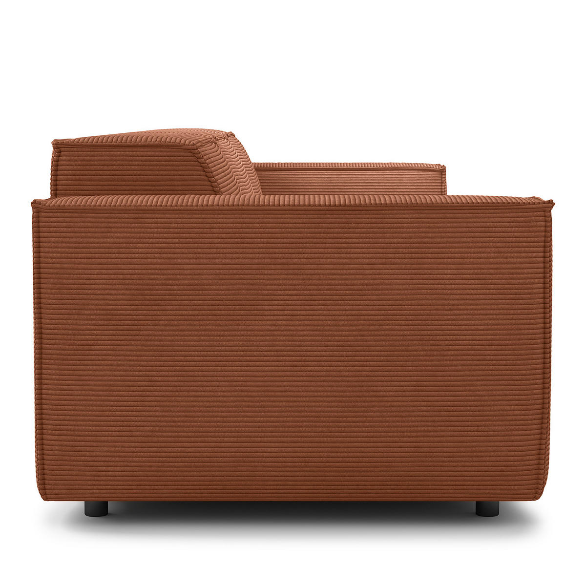 3-SITZER SOFA - Braun, Textil (260/70/96cm) - home24