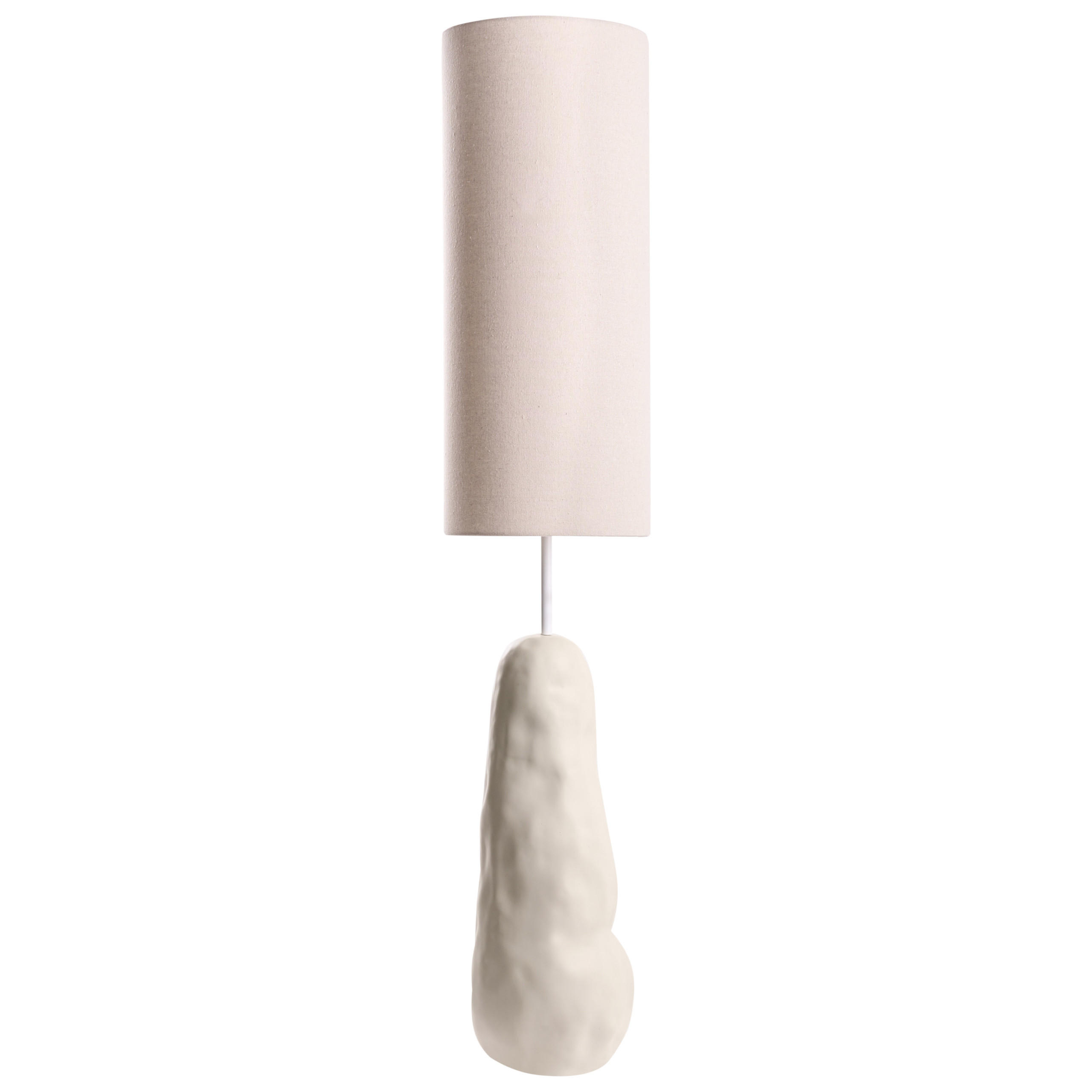 Beliani STOJACÍ LAMPA Béžová Selb