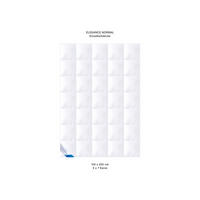 GANZJAHRESBETTDECKE ELEGANCE Gänsedaunen medium - Weiß, Naturmaterialien/Textil (155/220cm) - Böhmerwald