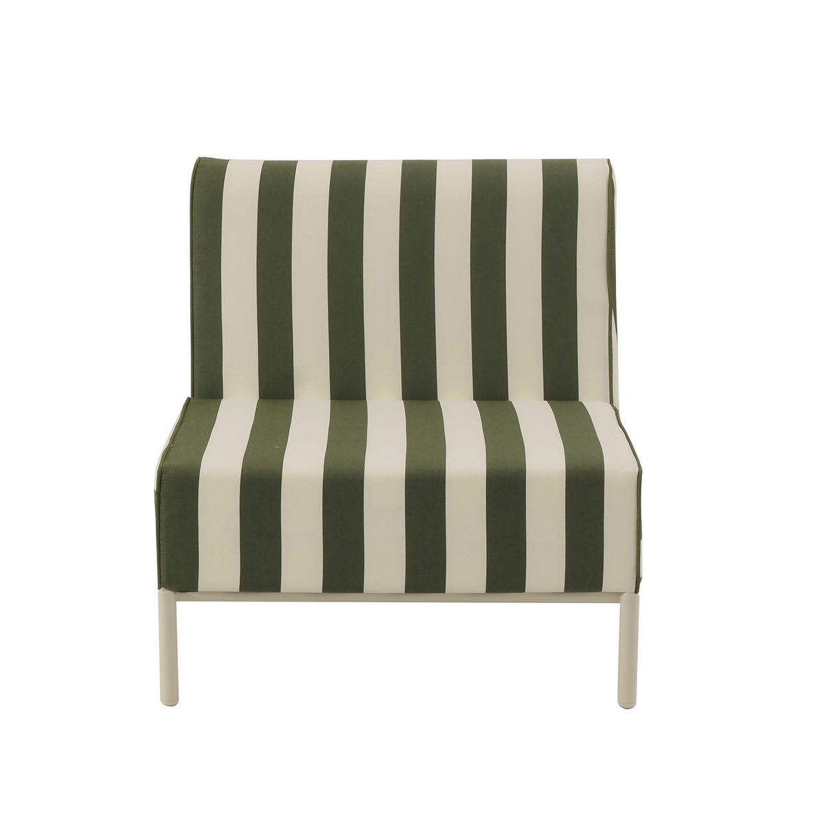 SESSEL, Kakigrün - Grün, Textil (80/78/72cm) - Oviala
