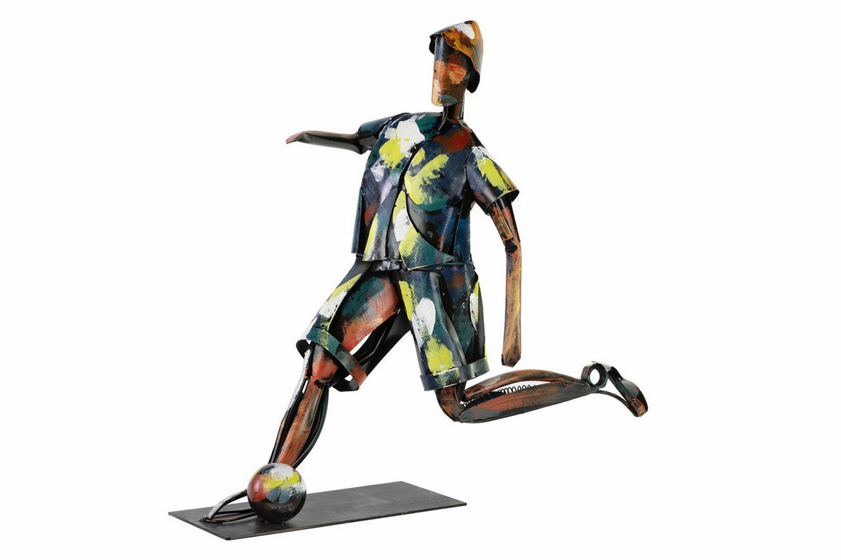 METALLSKULPTUR Bunt 60/60 cm - Multicolor, Metall (1.5/60/35cm) - KUNSTLOFT
