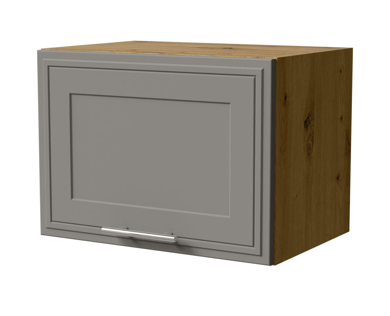 KLAPPHÄNGESCHRANK Salo W4B/50 Eiche Artisan / Dust Grey Matt 50 / 32,5 / 36cm - Eiche Artisan/Grau, Holz/Holzwerkstoff (50/36/32.5cm) - Feldmann-Wohnen