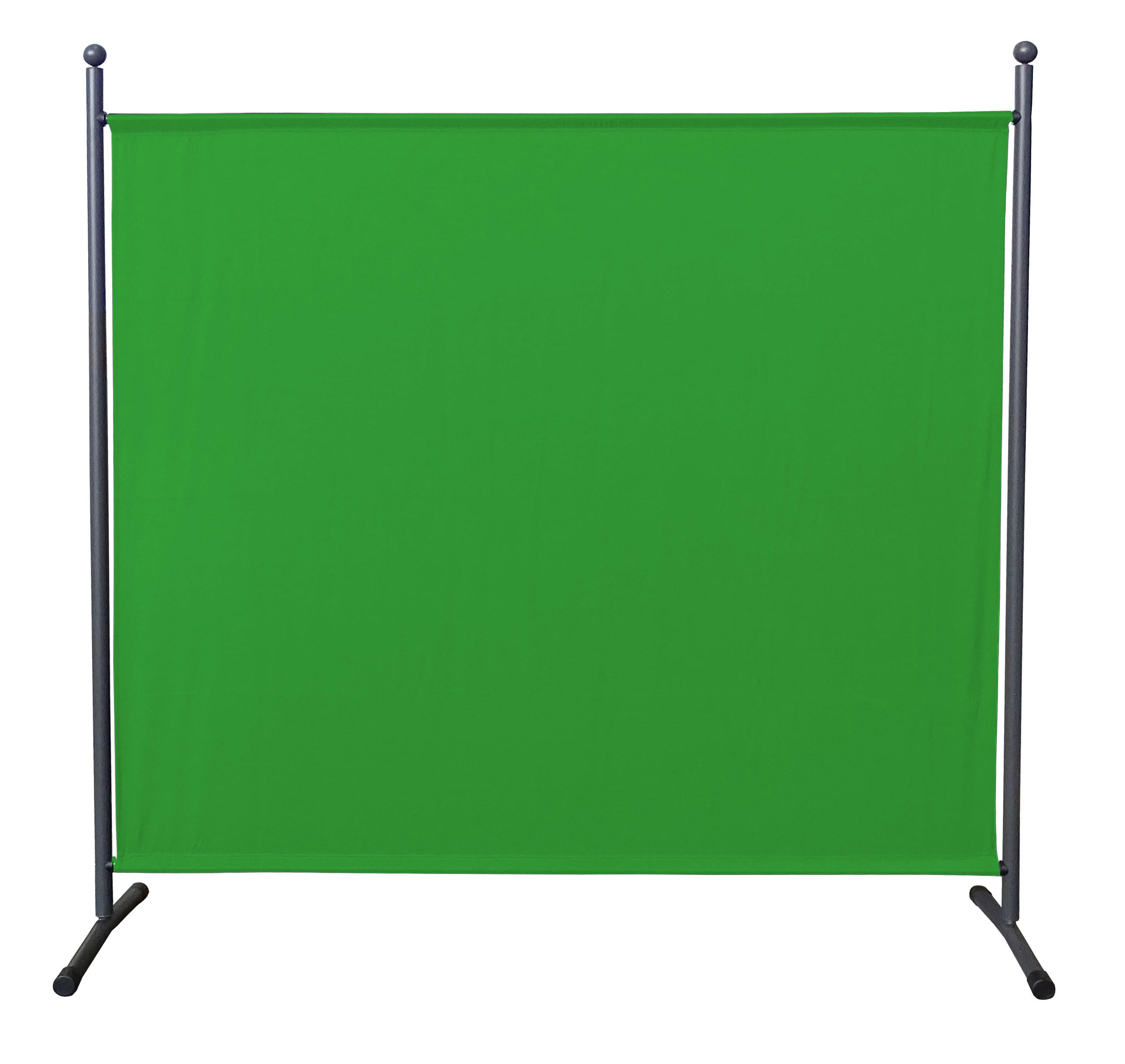 PARAVENT 1-tlg. 180x178 cm Chromakey Grün - Grün, Metall (178/180cm) - QUICK STAR