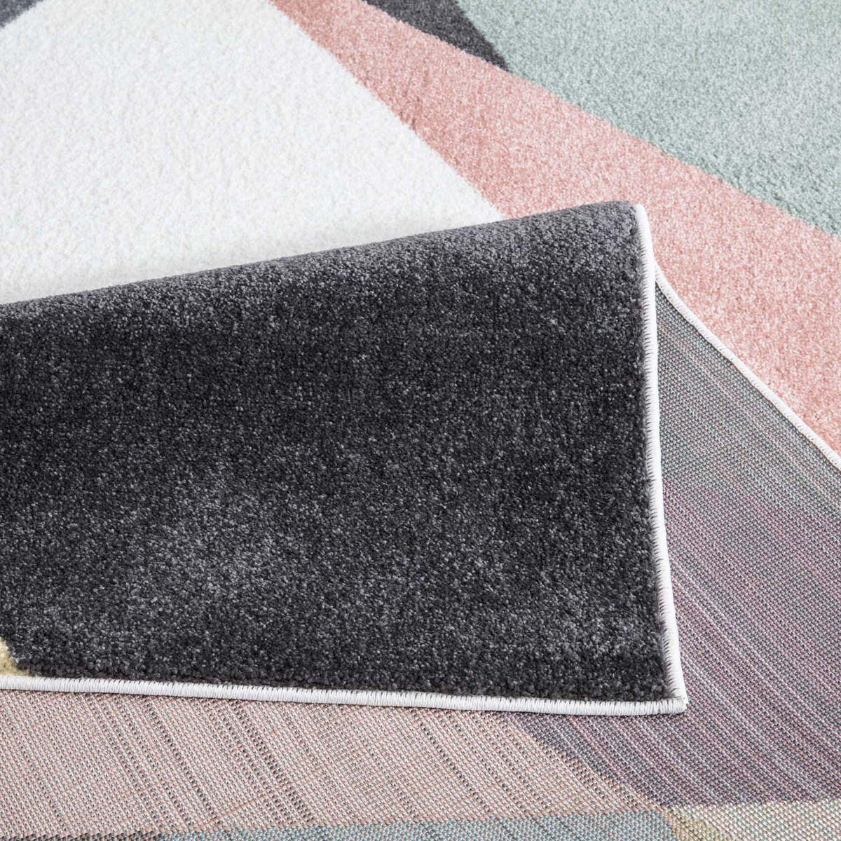 JUGEND-TEPPICH Young 915 Multi 80x150 cm - Multicolor, Textil (80/150cm) - carpet city