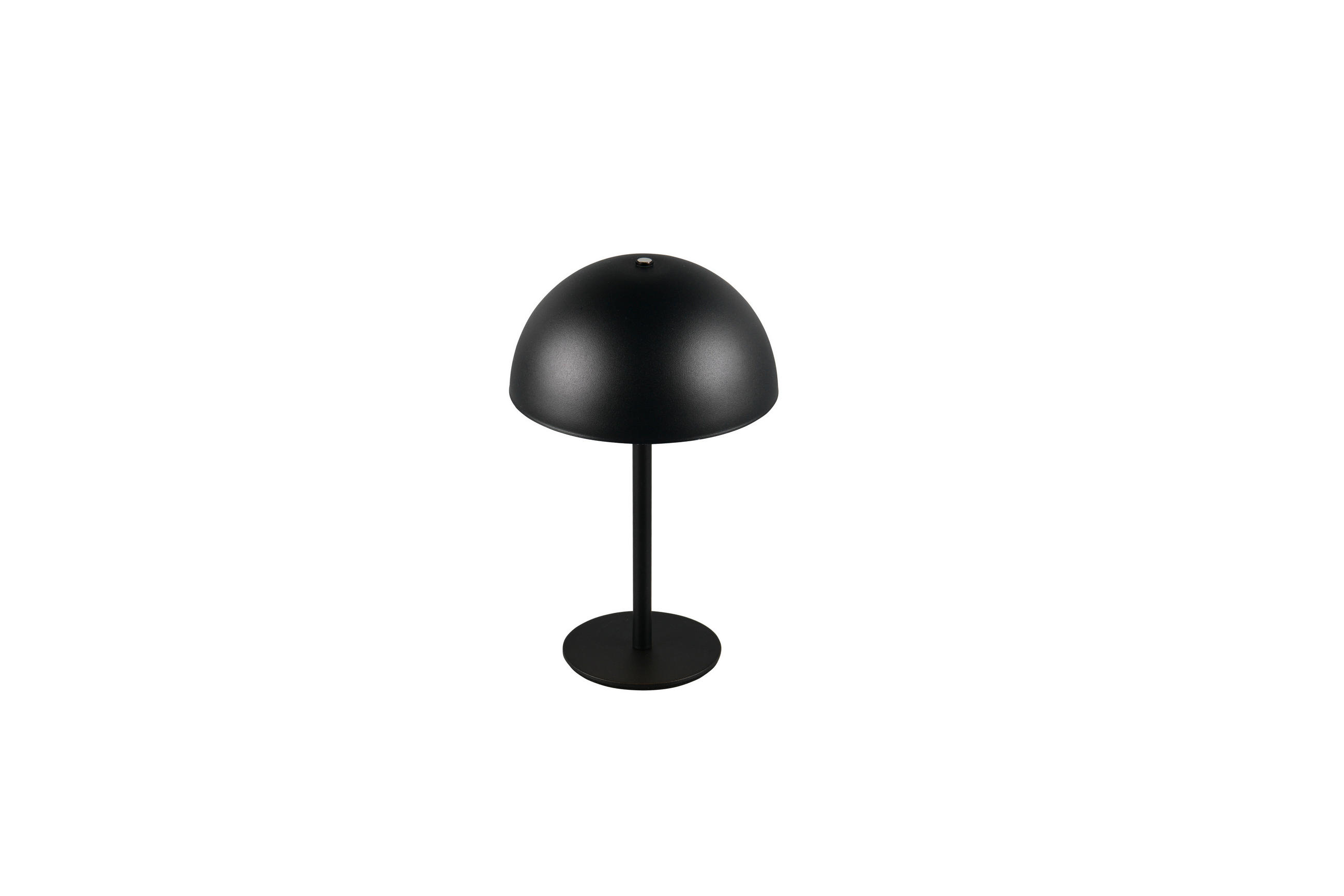 Trio Leuchten Tischlampe Schwarz 13x21x13 cm