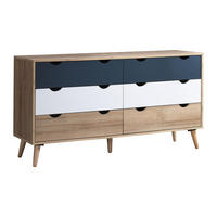 KOMMODE - 140 cm x 40 cm - holz - mehrfarbig Lurvia - Multicolor, Holz (140/76.5/40cm) - Vente-Unique