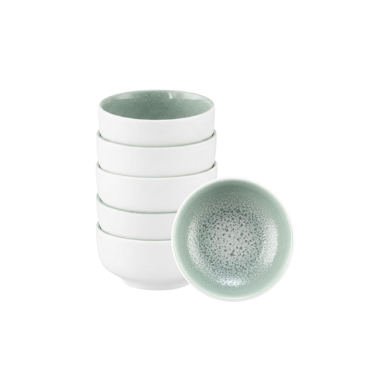 DIPSCHALEN Sento Home Aura mint ø 8,6 cm 6er Set - Mintgrün, Keramik (8.6cm) - Seltmann Weiden