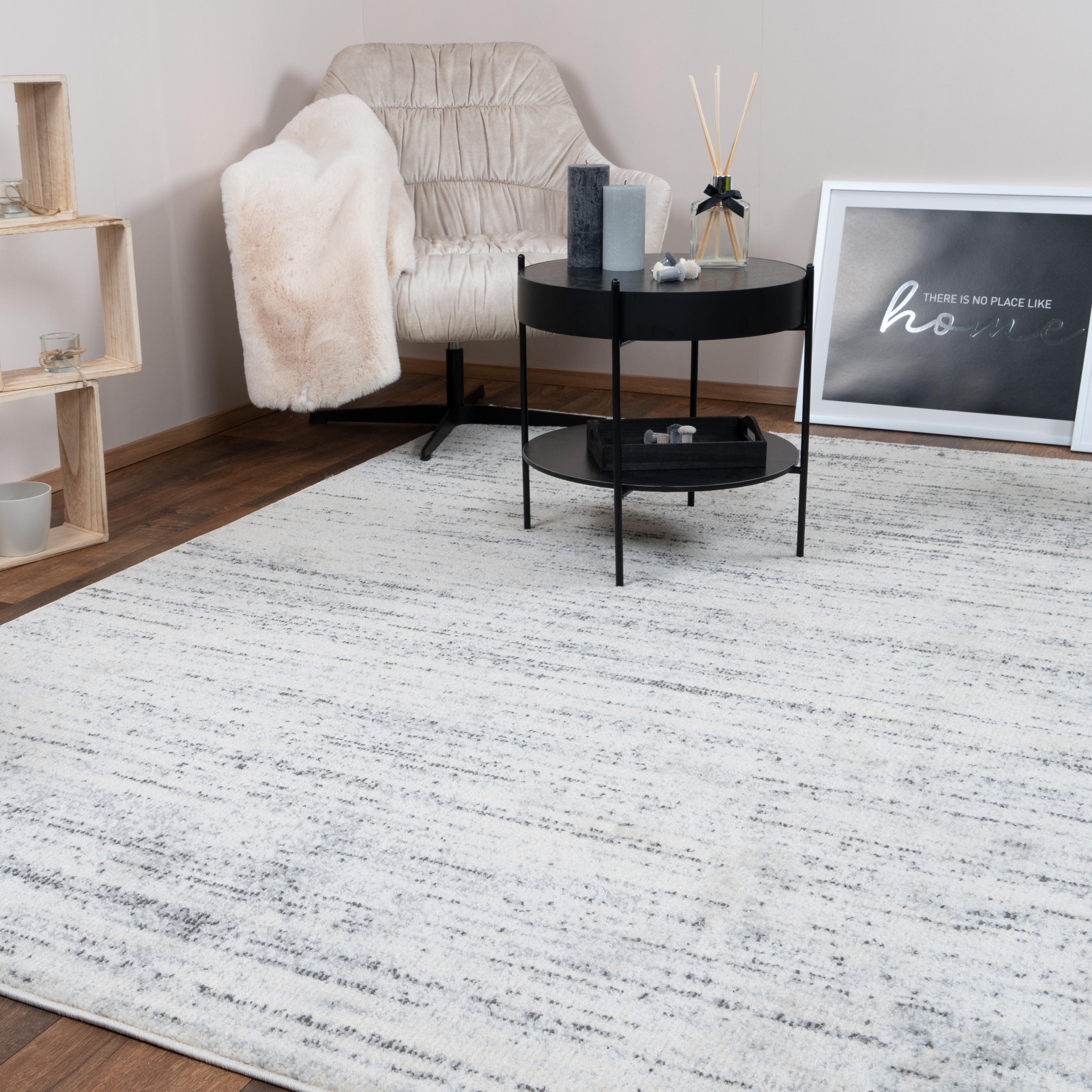 VINTAGE-TEPPICH MILANO 160/230 cm Beige - Grau, Naturmaterialien/Textil (160/230cm) - Consilio Concept