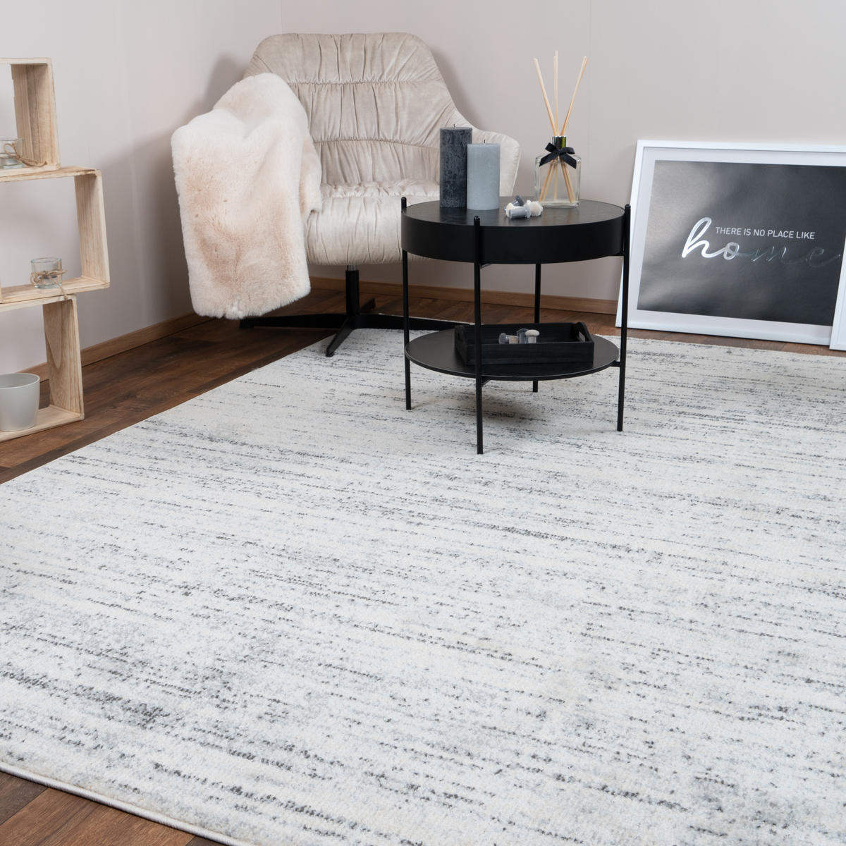 VINTAGE-TEPPICH MILANO 160/230 cm Beige - Grau, Naturmaterialien/Textil (160/230cm) - Consilio Concept