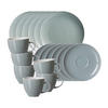 KAFFEESERVICE Suomi Blau 18er Set - Blau, Keramik (1/1/1cm) - Ritzenhoff Breker