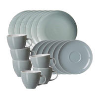 KAFFEESERVICE Suomi Blau 18er Set - Blau, Keramik (1/1/1cm) - Ritzenhoff Breker