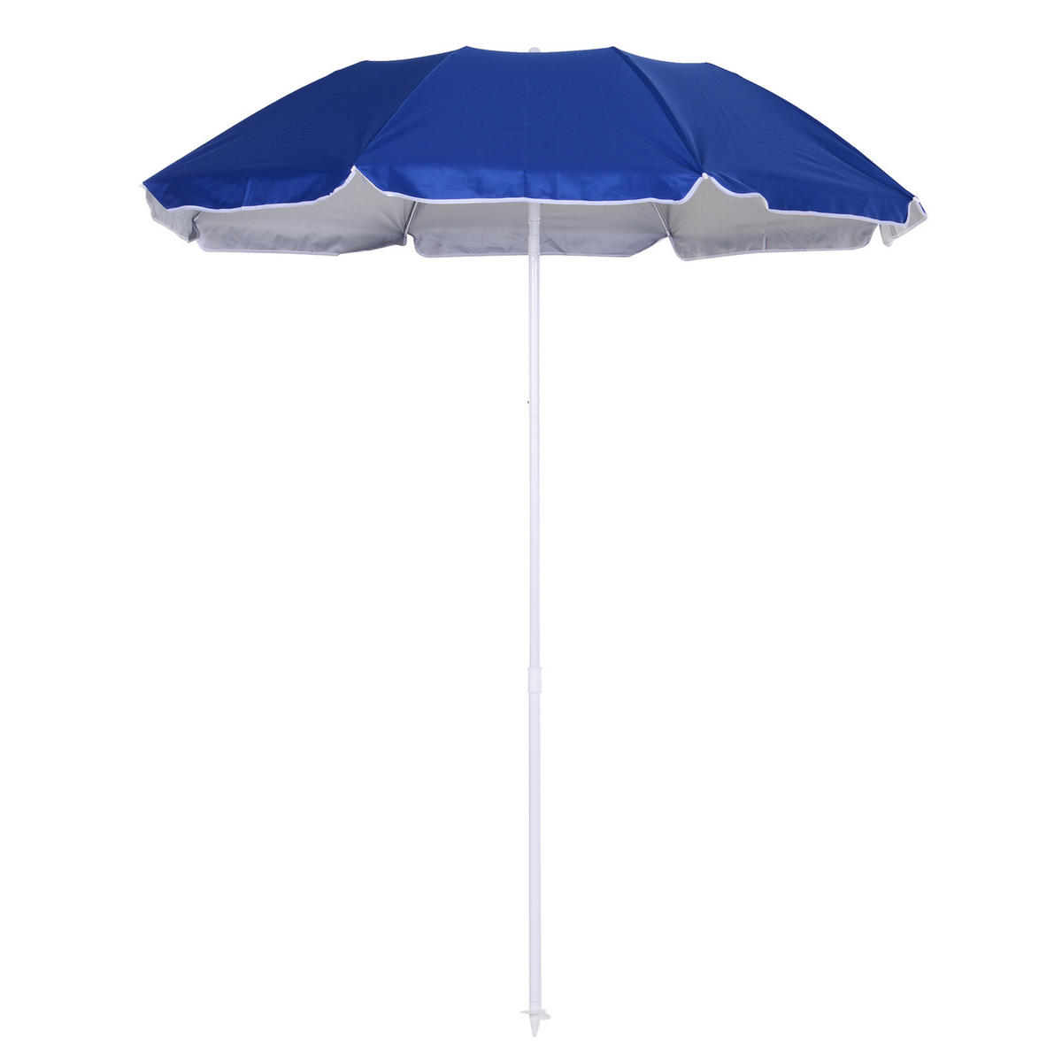 STRANDSCHIRM DE-11383 neigbar, UPF50+, 8 Streben Blau - Blau, Textil (160/160cm) - ComfortXL