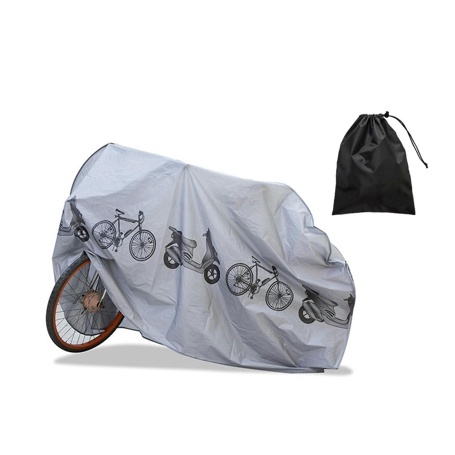 FAHRRADGARAGE Wasserdicht 210 cm x 100 cm - Schwarz, Kunststoff (100/10/210cm)
