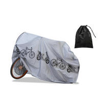 FAHRRADGARAGE Wasserdicht 210 cm x 100 cm - Schwarz, Kunststoff (100/10/210cm)