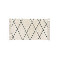 BADEMATTE Naomi Cream 60x100 cm - Creme, Textil (60/100cm) - benuta Nest