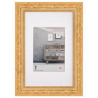 BILDERRAHMEN Barock Holzrahmen 20x30, GOLD - Goldfarben, Holzwerkstoff (26.9/36.9/2.1cm) - walther design