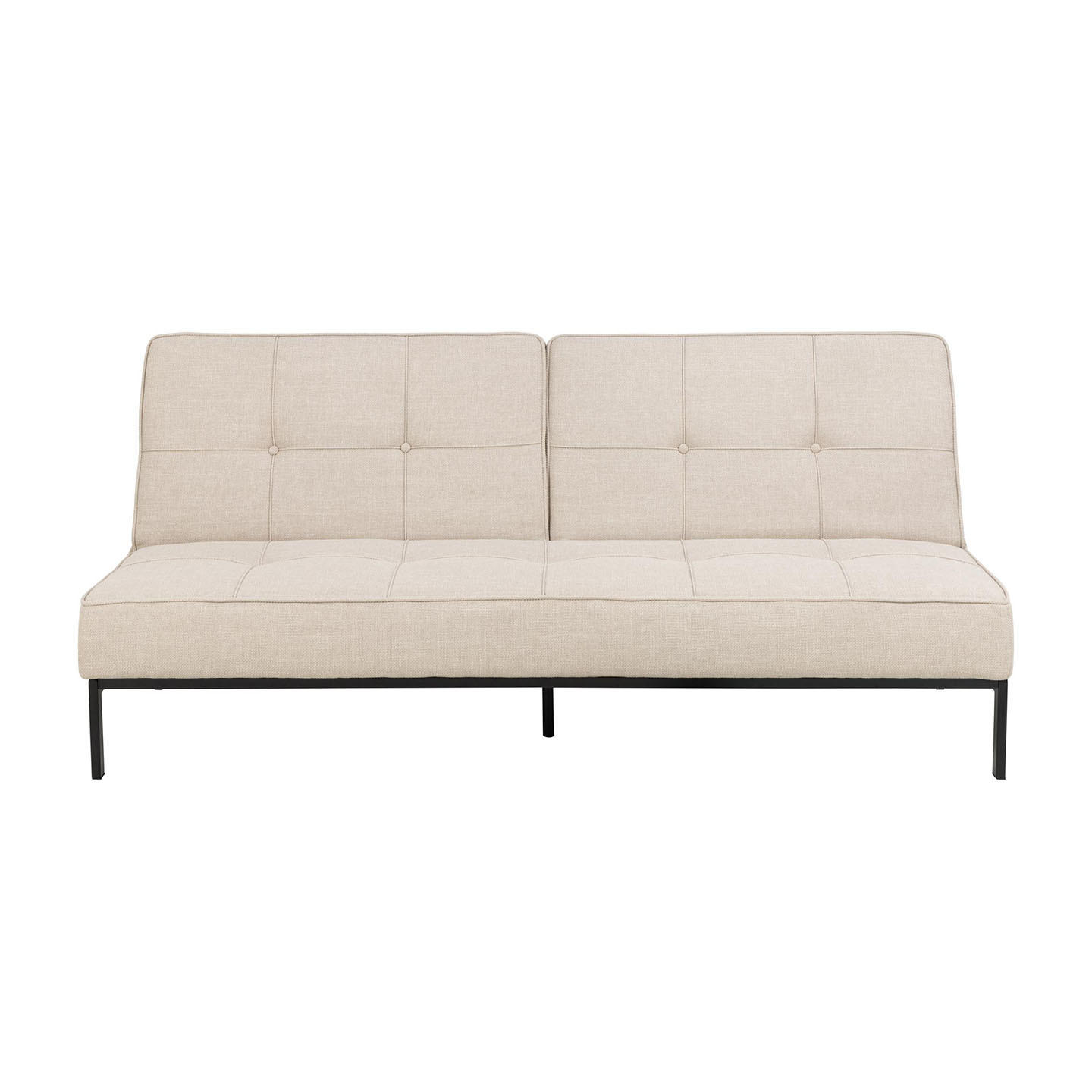 SCHLAFSOFA beige - Beige, Holzwerkstoff (198/87/95cm) - ebuy24