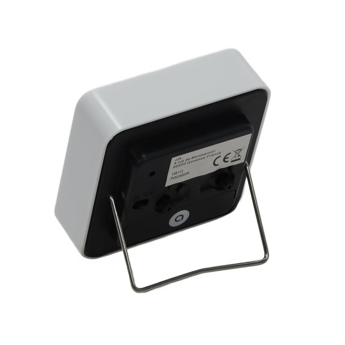 WECKER 8/4/8 cm - Weiß, Kunststoff (4/8/8cm) - Atmosphera Createur d´interieur