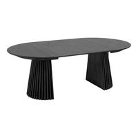 ESSTISCH Osaka Schwarz 120/120/75 cm - Schwarz, Holz (120/120/75cm) - ebuy24