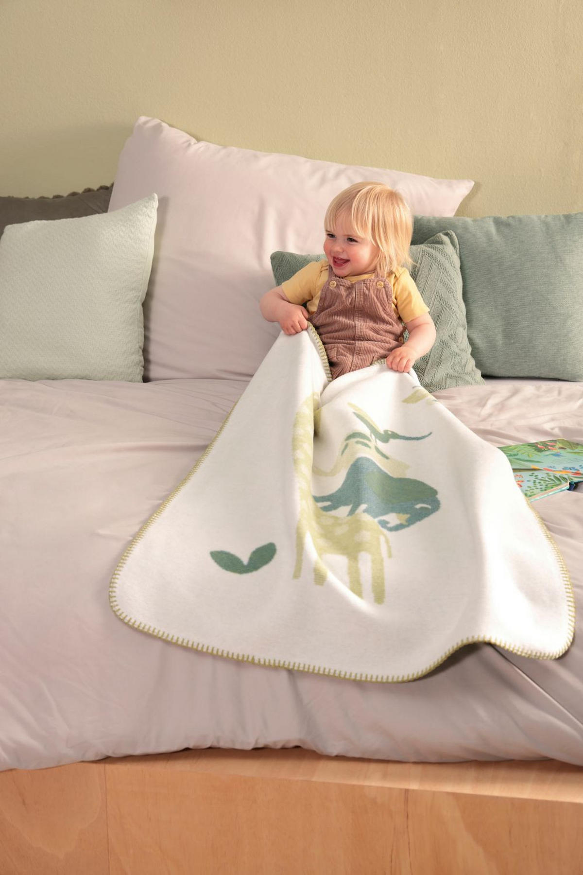 KINDERDECKE Lovely & Sweet Friends 75 x 100cm - Multicolor, Textil (75/100cm) - Biederlack