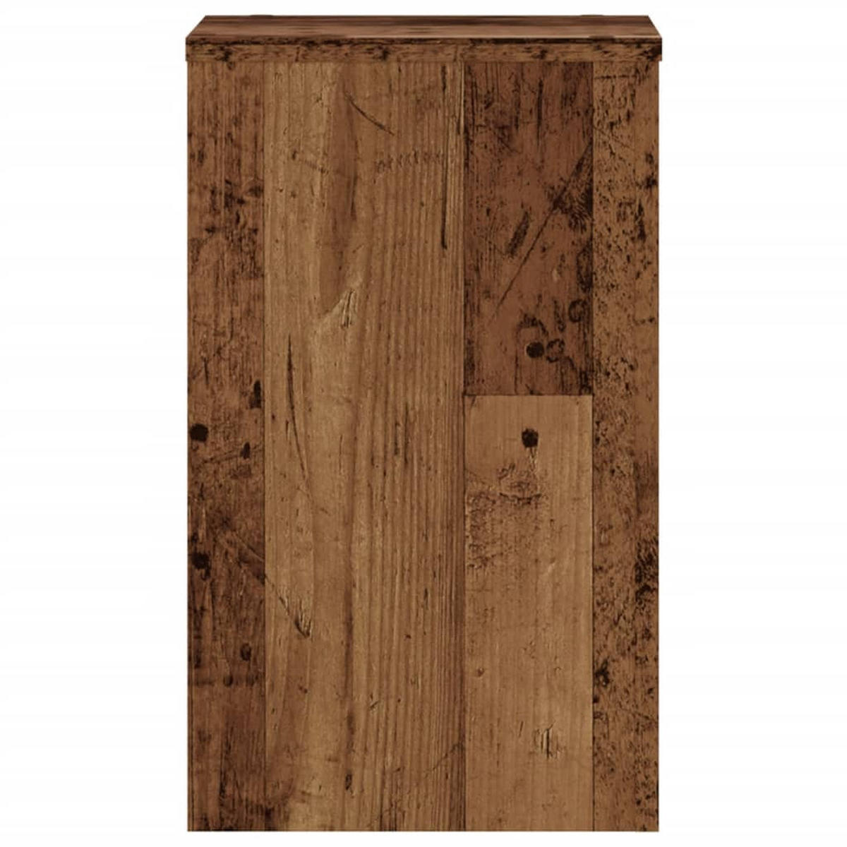 PFLANZENSTÄNDER 2er Set Altholz-Optik 30/30/50 Cm Holzwerkstoff - Braun, Holzwerkstoff (30/50/30cm) - vidaXL