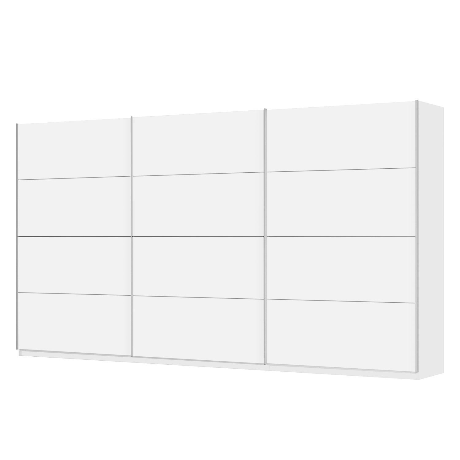 SCHWEBETÜRENSCHRANK - Weiß, Holzwerkstoff (405/222/68cm) - home24