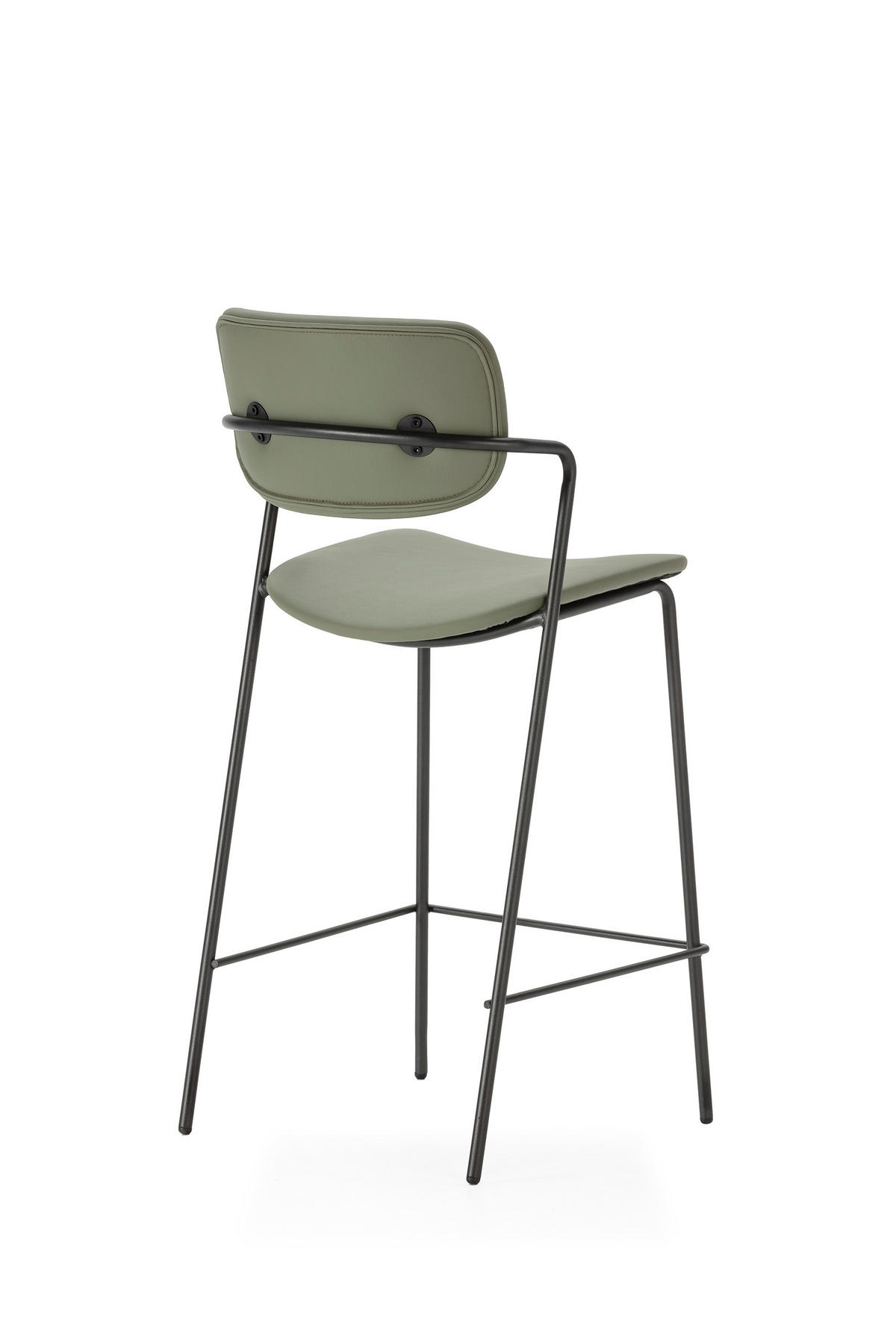 BARHOCKER Maika Grün 44/51/66 cm 2er-Set - Grün, Textil (51/66/44cm) - Drawer