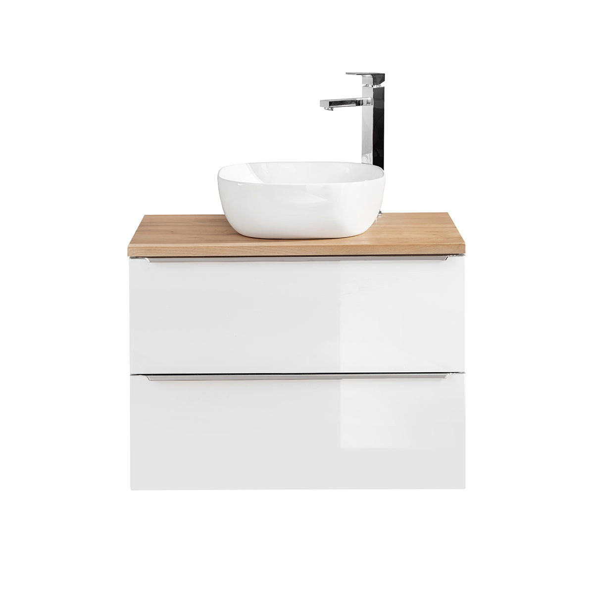 WASCHTISCH 80.4cm April Weiß - Weiß, Holzwerkstoff (80.4/59/46cm) - Petits-meubles