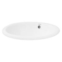 WASCHBECKEN - Weiß, Keramik (40.5/19.5/49cm) - ML-DESIGN