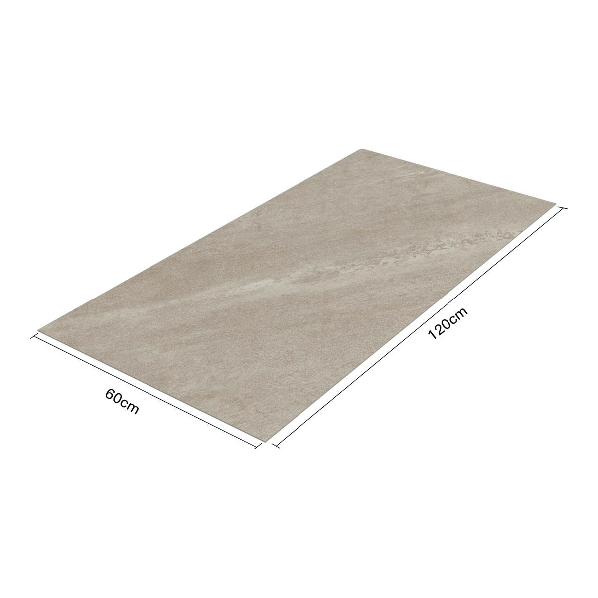 SADA SPRCHOVÝCH ZÁDOVÝCH STĚN 4 DÍLY Bladel - krémová, plast (60/120/0.3cm) - [neu.haus]