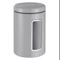 AUFBEWAHRUNGSDOSE Cool Grey - Grau, Metall (12.5/18.9/12.5cm) - Wesco