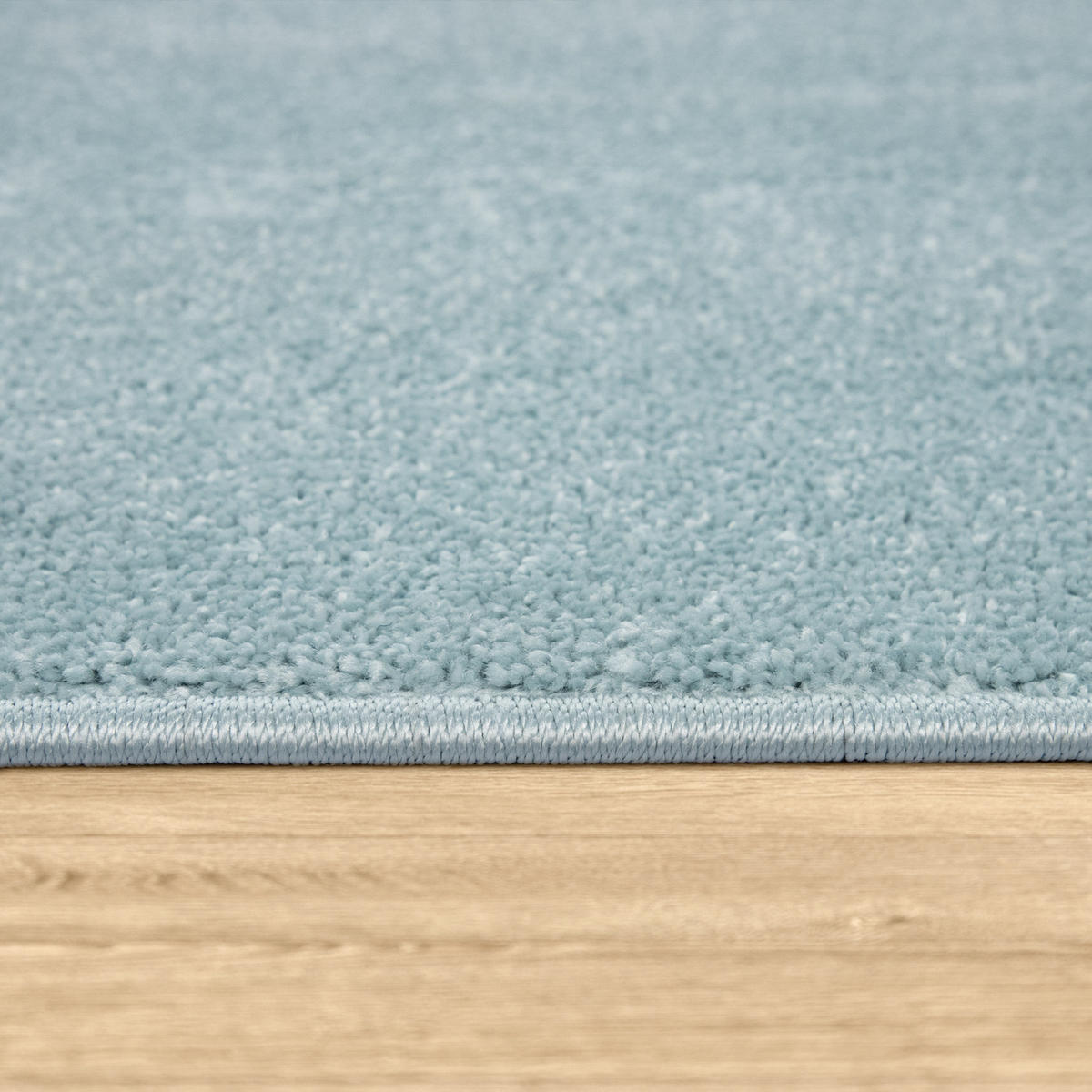 KURZFLORTEPPICH 200/200 cm Porto 890 - Türkis, Textil (200/200cm) - Paco Home
