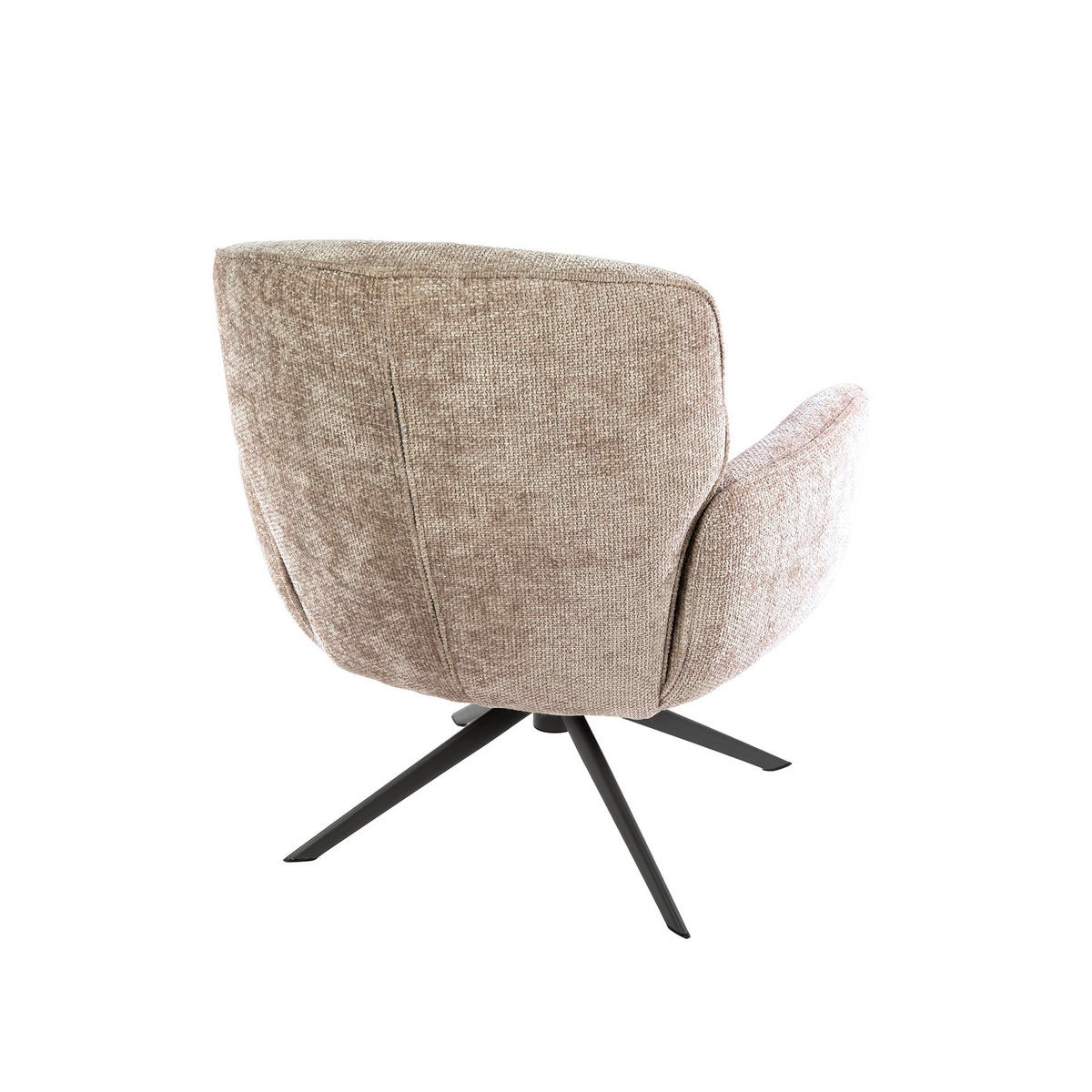 SESSEL Beige 79/75/83 cm - Sandfarben, Textil (75/83/79cm) - Hoyz Collection