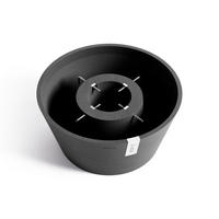 PFLANZENSTÄNDER 53/24 cm Dunkelgrau - Dunkelgrau, Kunststoff (53/24cm) - Ecopots