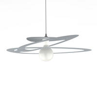 HÄNGELEUCHTE - Grau, Metall (51/60/11cm) - Lumicom