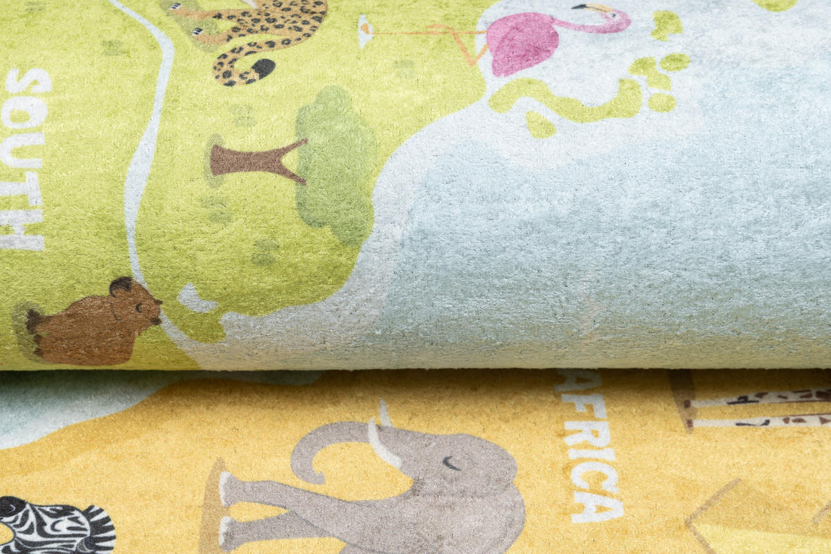 TEPPICH EMMA Blau 160/230 cm - Blau, Kunststoff (160/230cm) - Tapiso