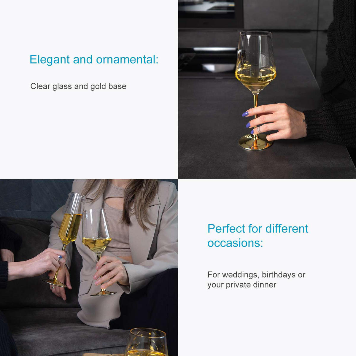 WEINGLAS 380 ml - Transparent, Glas (0.38L) - Intirilife